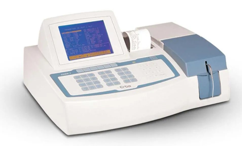 Аналізатор біохімічний напівавтоматичний Chem 7 - фото