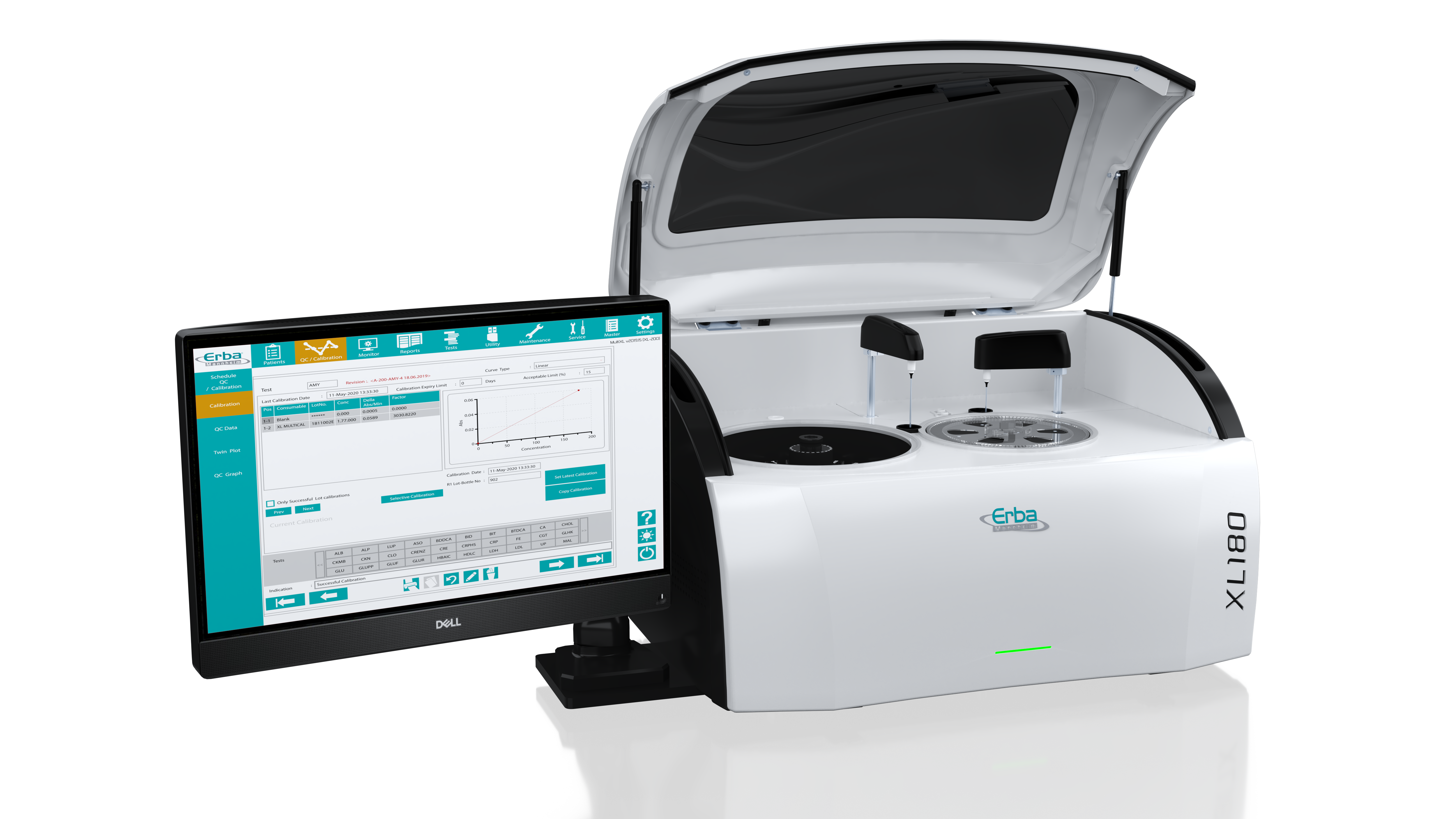 Аналізатор біохімічний автоматичний XL-180 - фото