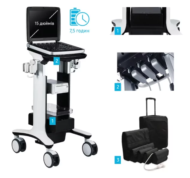 Портативний ультразвуковий апарат SAMSUNG HM70 EVO - фото