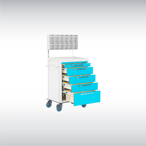 Медичний візок для лікувальних процедур CAR 02 - фото