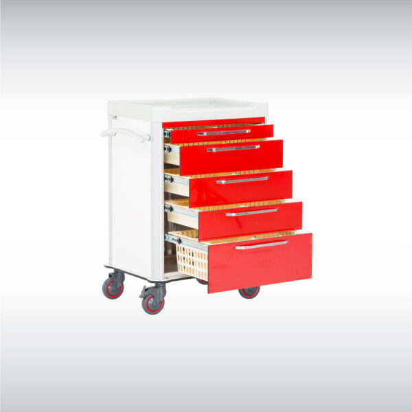 Медичний візок для екстрених ситуацій CAR 04 - фото