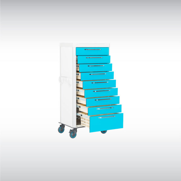 Медичний візок для зберігання медикаментів CAR 05 - фото