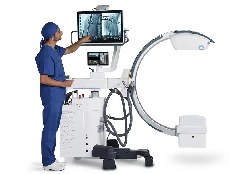 Потужна мобільна система рентгеноскопічна С-подібна OMNISCOP FP-S - фото