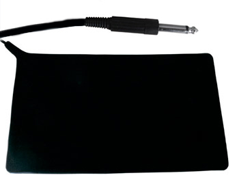 Багаторазовий нейтральний електрод LAPOMED (HiFi тип, товстий штекер) - фото