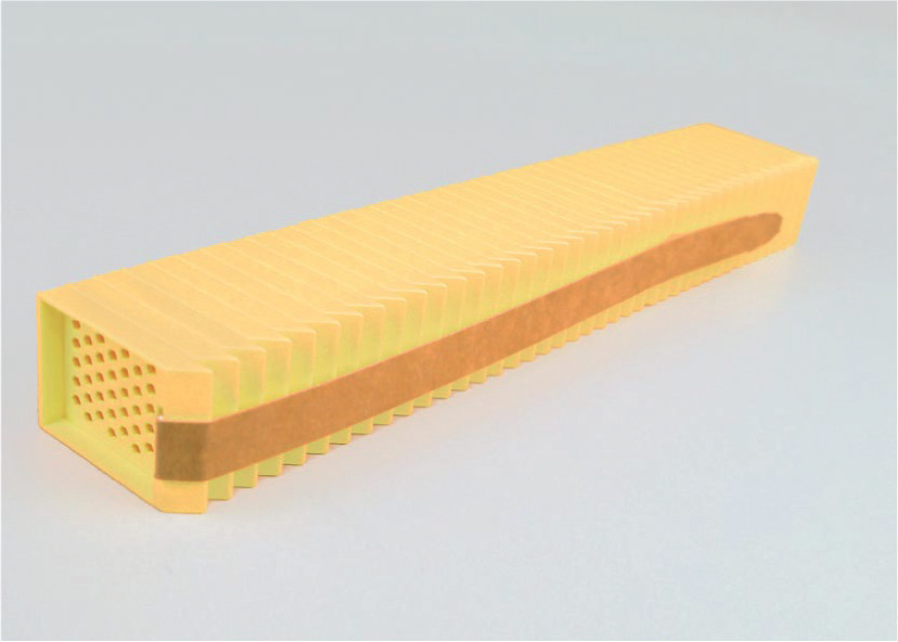 Касети для заливки для принтера, заклеєні разом із прикріпленою кришкою - фото