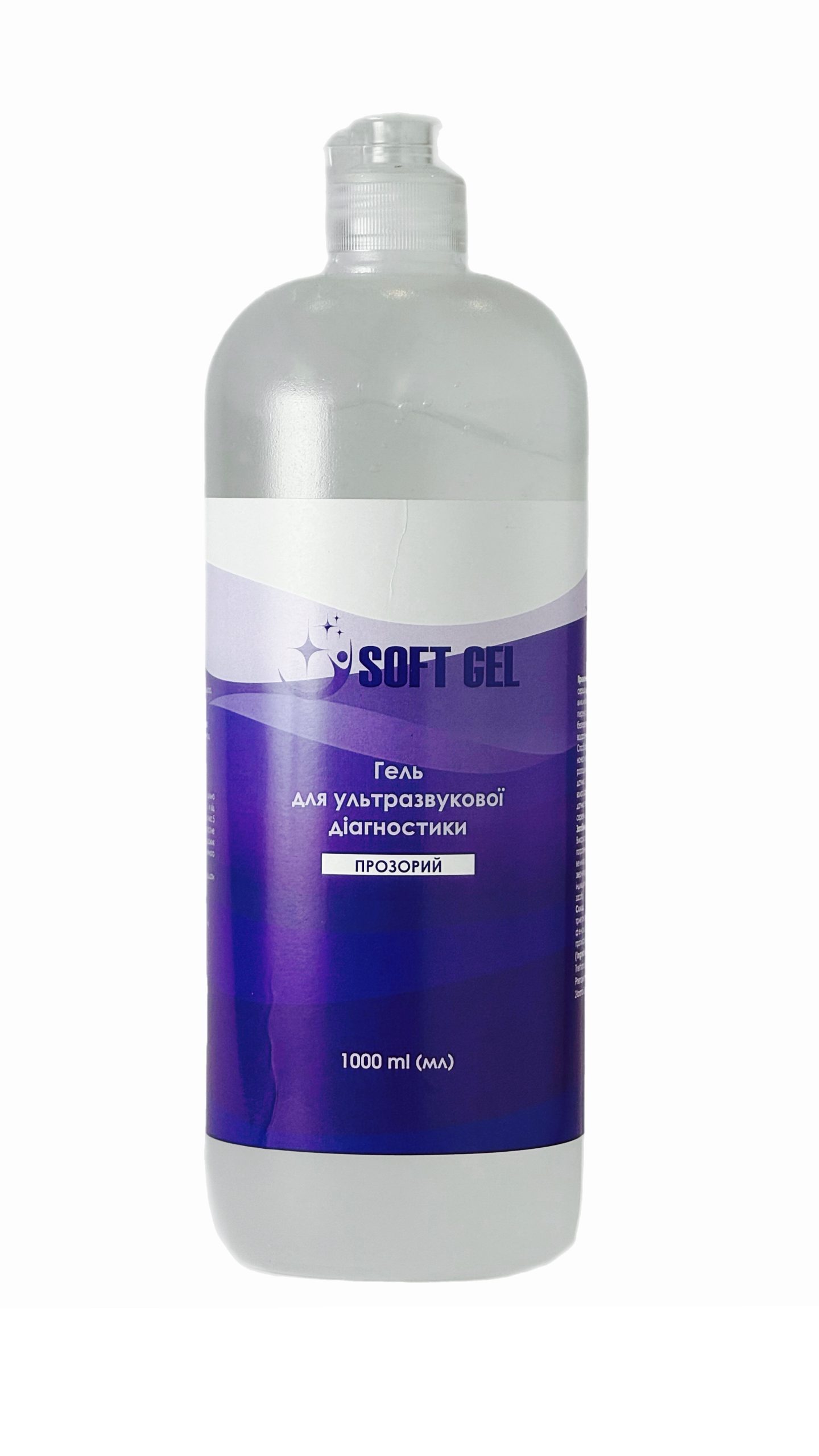 Гель для УЗД середня в’язкість “SOFT GEL” (1000 мл) - фото