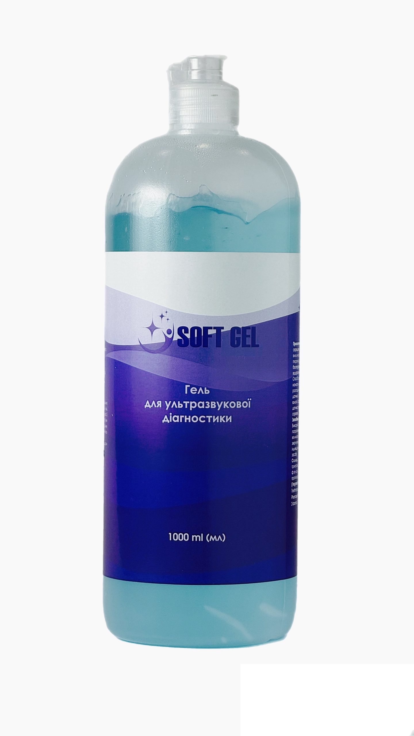 Гель для УЗД середня в’язкість “SOFT GEL” (1000 мл) - фото