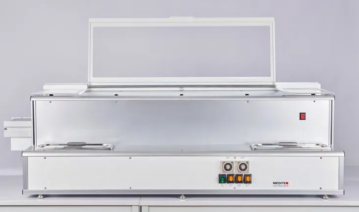 Стейнер лінійний COT 20.200 із закритими боковими панелями COT 20.400 із закритими бічними панелями та вбудованим вугільним фільтром - фото